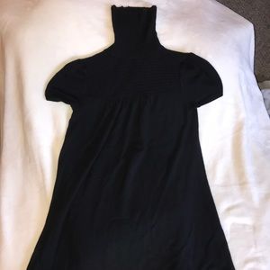 Ann Taylor loft small black turtle neck dress
